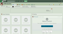 Desktop Screenshot of mtbproductions.deviantart.com