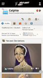 Mobile Screenshot of celphie.deviantart.com