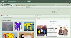 Desktop Screenshot of din37seph.deviantart.com