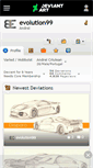 Mobile Screenshot of evolution99.deviantart.com