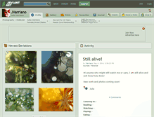 Tablet Screenshot of jvarriano.deviantart.com