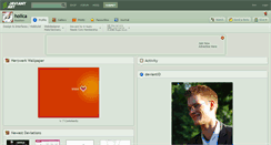 Desktop Screenshot of holica.deviantart.com