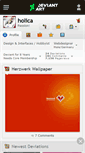 Mobile Screenshot of holica.deviantart.com