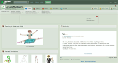 Desktop Screenshot of jewelofthedesert.deviantart.com