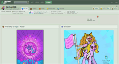 Desktop Screenshot of beckiergb.deviantart.com