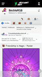 Mobile Screenshot of beckiergb.deviantart.com