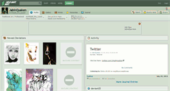 Desktop Screenshot of jabinquaken.deviantart.com