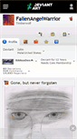 Mobile Screenshot of fallenangelwarrior.deviantart.com