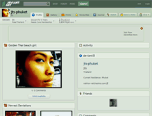 Tablet Screenshot of jts-phuket.deviantart.com