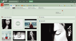 Desktop Screenshot of lunariya.deviantart.com