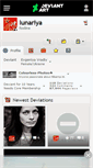 Mobile Screenshot of lunariya.deviantart.com