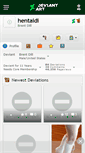 Mobile Screenshot of hentaidi.deviantart.com