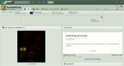 Desktop Screenshot of ducklettsrcute.deviantart.com