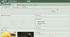 Desktop Screenshot of filipino-angel.deviantart.com