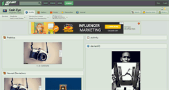 Desktop Screenshot of cash-eye.deviantart.com