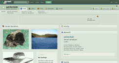 Desktop Screenshot of painterdude.deviantart.com