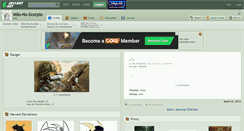 Desktop Screenshot of milo-no-scorpio.deviantart.com
