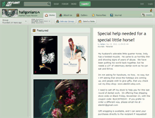 Tablet Screenshot of haligonians.deviantart.com