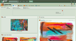 Desktop Screenshot of campo-diaz.deviantart.com