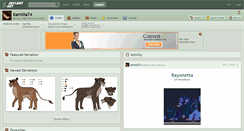 Desktop Screenshot of karnilla74.deviantart.com