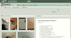 Desktop Screenshot of lizsjxkawaii.deviantart.com