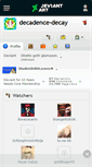 Mobile Screenshot of decadence-decay.deviantart.com