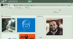 Desktop Screenshot of chokri.deviantart.com