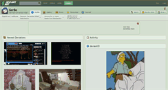 Desktop Screenshot of gerbo.deviantart.com