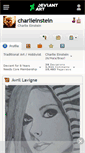Mobile Screenshot of charlieinstein.deviantart.com