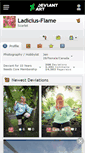 Mobile Screenshot of ladicius-flame.deviantart.com