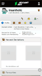 Mobile Screenshot of insaniholic.deviantart.com