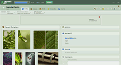 Desktop Screenshot of kanutahhemo.deviantart.com