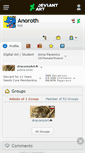 Mobile Screenshot of anoroth.deviantart.com
