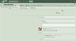 Desktop Screenshot of ninavask-revan.deviantart.com