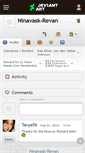 Mobile Screenshot of ninavask-revan.deviantart.com