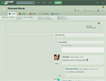 Tablet Screenshot of ninavask-revan.deviantart.com