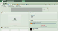 Desktop Screenshot of car26f83.deviantart.com