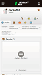 Mobile Screenshot of car26f83.deviantart.com