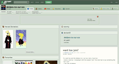 Desktop Screenshot of deidara-rox-our-sox.deviantart.com