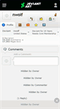 Mobile Screenshot of nwolf.deviantart.com