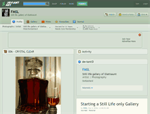 Tablet Screenshot of fmsl.deviantart.com