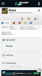 Mobile Screenshot of braxa.deviantart.com