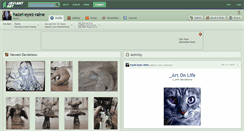 Desktop Screenshot of hazel-eyez-raine.deviantart.com