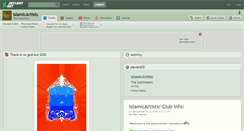 Desktop Screenshot of islamicartists.deviantart.com
