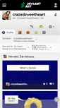 Mobile Screenshot of crazedsweetheart.deviantart.com