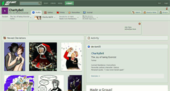 Desktop Screenshot of charitybell.deviantart.com