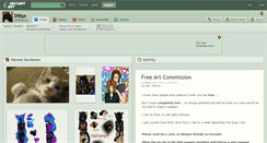 Desktop Screenshot of dittys.deviantart.com