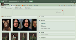 Desktop Screenshot of kidumiel.deviantart.com