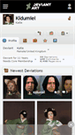 Mobile Screenshot of kidumiel.deviantart.com
