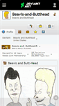 Mobile Screenshot of beavis-and-butthead.deviantart.com